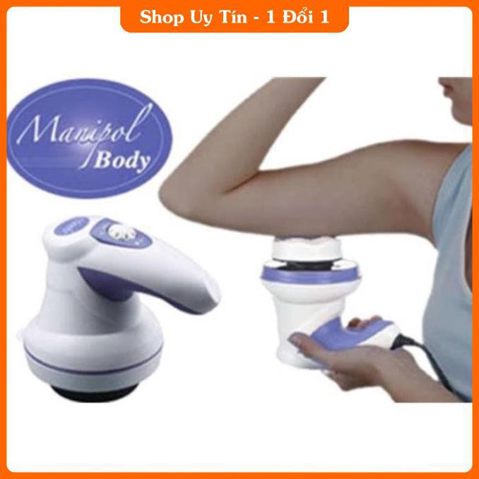 Máy massage toàn thân cầm tay 3 đầu Manipol - Matxa bụng, cổ, vai, gáy giảm stress nhanh chóng  - Shop Hàng Cực Rẻ