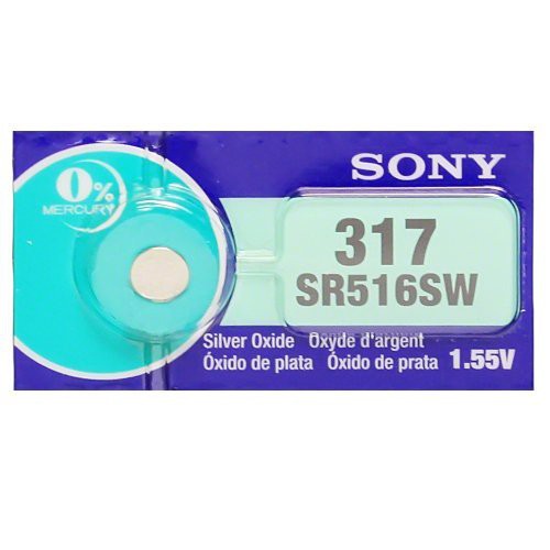 Pin Sony SR516SW - SR516 - 516 - 317 - Pin Đồng Hồ Đeo Tay Chính Hãng Giá Rẻ