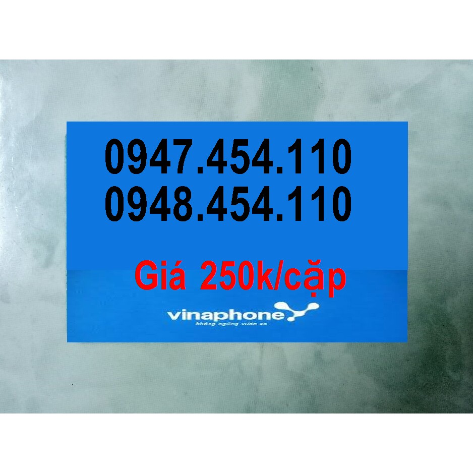 Mua Sim Cặp Vinaphone Sim điện Thoại Phụ Kiện Th01 2019 Giá Cực