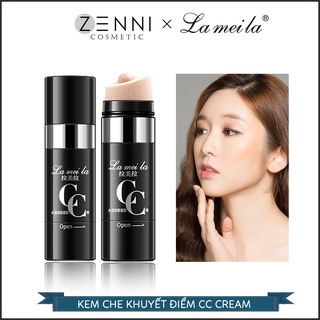 Kem nền che khuyết điểm CC Cream Lameila, Kem kiềm dầu, mềm mịn màng, dạng phun sương che phủ da hiệu quả - Zenni