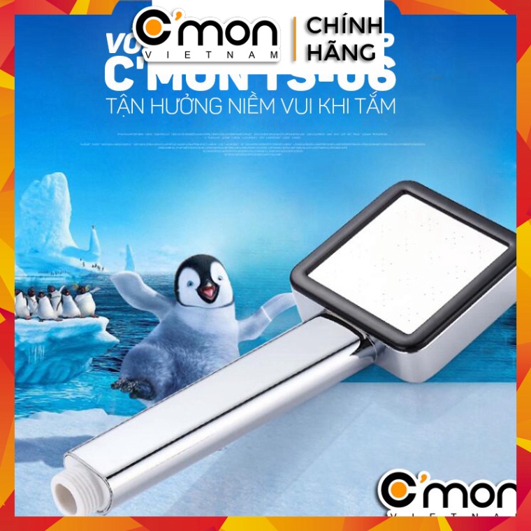 Vòi hoa sen tăng áp HIỆU QUẢ CHO NƯỚC YẾU C'mon TS-06