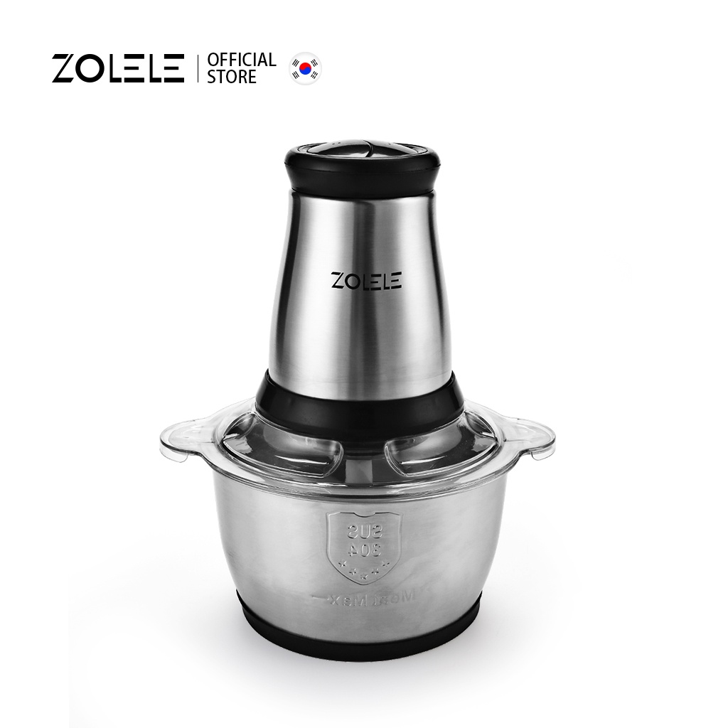 Máy xay thịt ZOLELE 2L xay thịt, xử lý nhanh thực phẩm nhà bếp