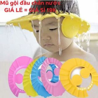 Mũ gội đầu cho bé