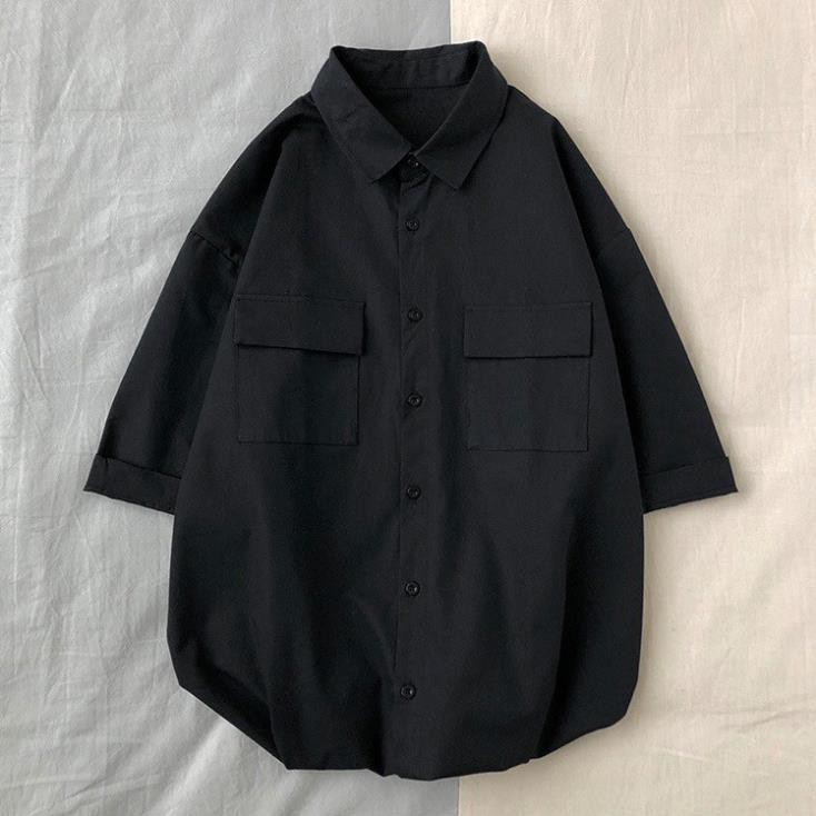 Áo sơ mi nam bigsize từ 3XL đến 5XL (90kg, 100kg, tối đa 145kg), sơmi tay lỡ size lớn nam nữ | BigBuy360 - bigbuy360.vn