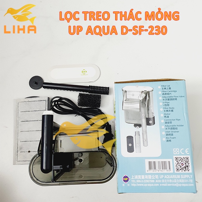 Máy Lọc Thác Hồ Cá Thủy Sinh | UP AQUA - Slim Filter DSF120 | DSF230