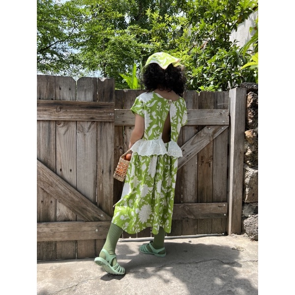 Đầm mùa Hè phong cách Hàn Quốc cho bé gái