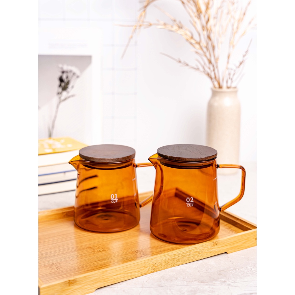 BÌNH ĐỰNG + TÁCH KÈM KHAY CAFE MÀU HỔ PHÁCH - Sale tận gốc