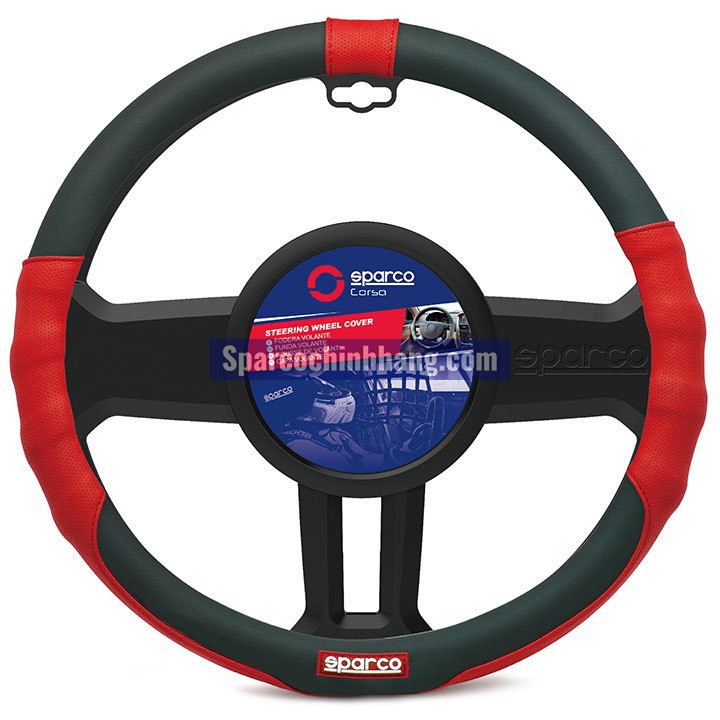 Bọc vô lăng SPARCO F1 cao cấp đường kính 38cm cho mọi dòng xe