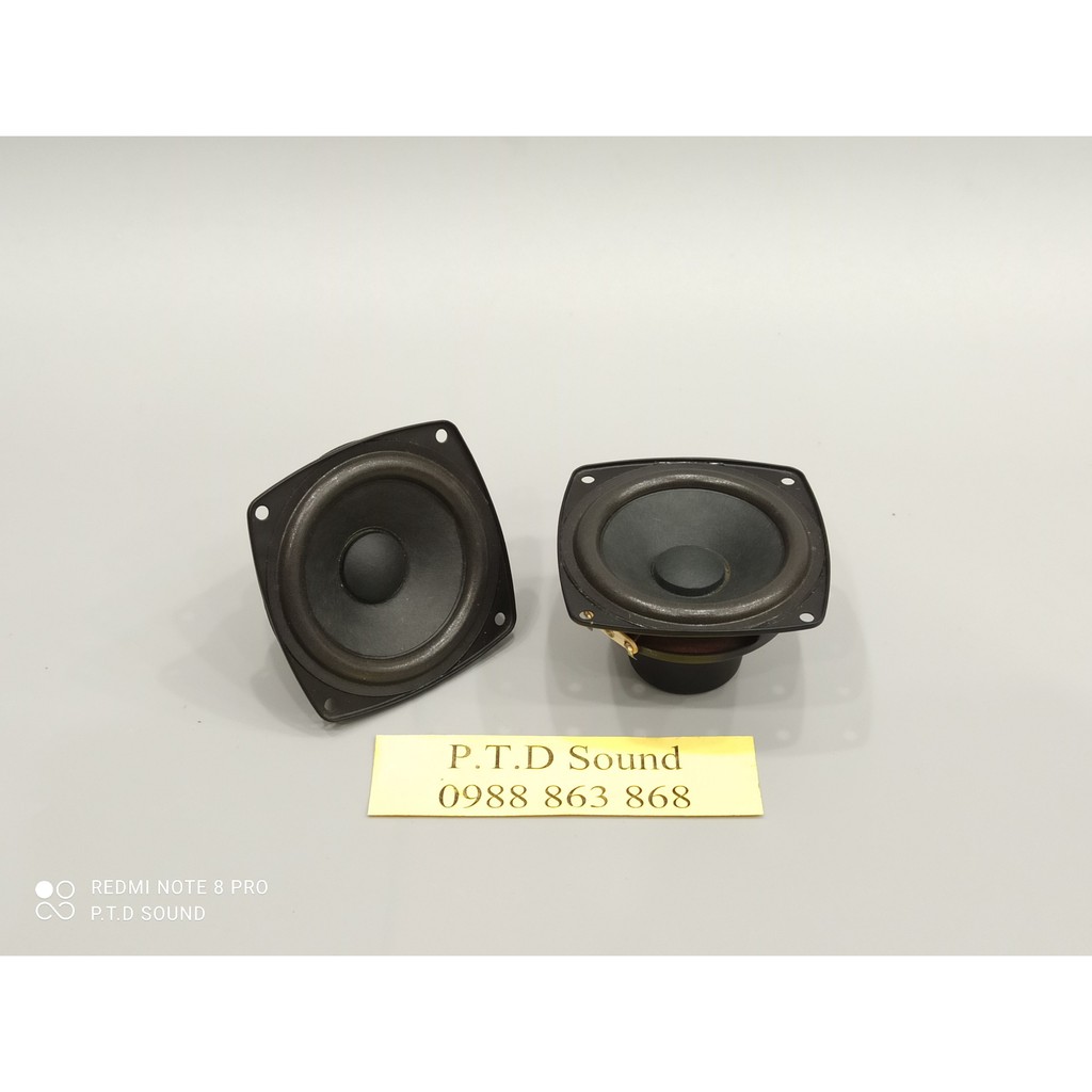 Củ Loa rời Fostex Bass 4inch 4ohm 40w, Mid Treble 2.5inch 4ohm 20w từ DIY siêu bass, ssieeu hay từ PTD Sound