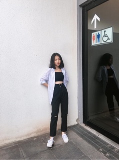 Áo ống trơn hàng siêu co giãn