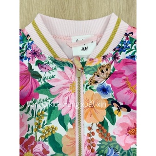 Áo bomber boa HM dư xịn bé gái