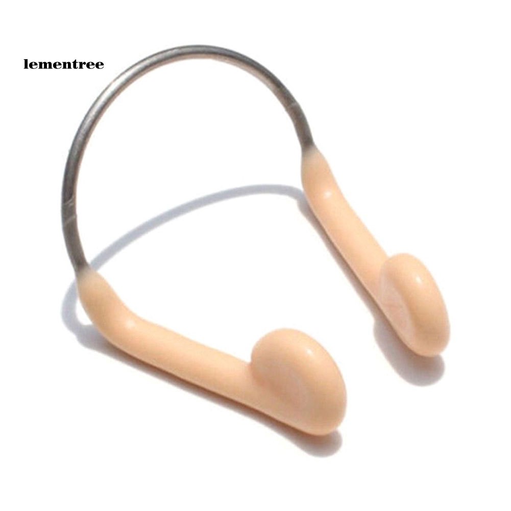 Kẹp Mũi Bằng Silicon Mềm Khung Kim Loại Dùng Đi Bơi / Lặn Tiện Dụng