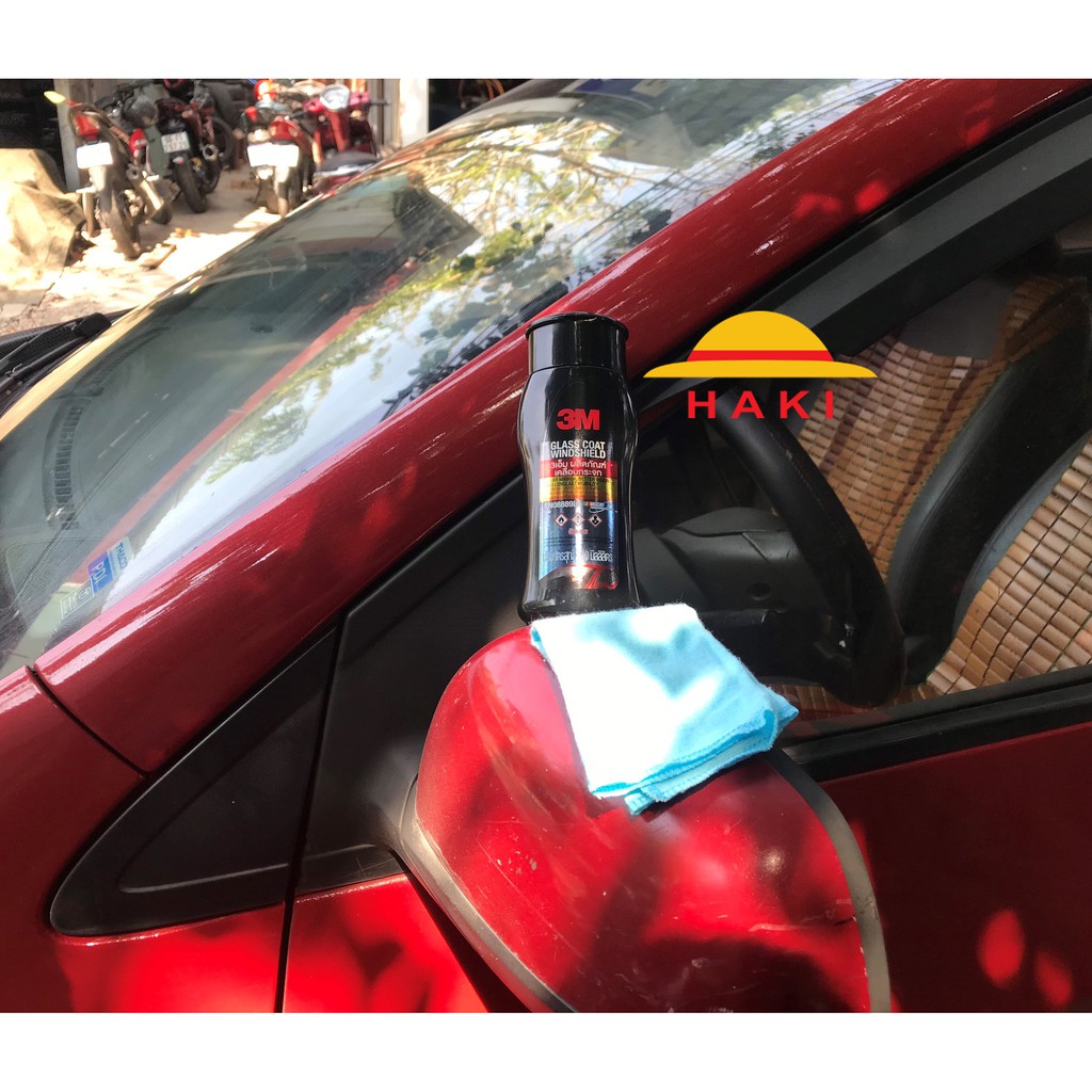 Dung dịch chống bám nước trên kính xe, chai chống bám nước kính ô tô, chống bám nước gương hậu 3M 08889LT [CHÍNH HÃNG]