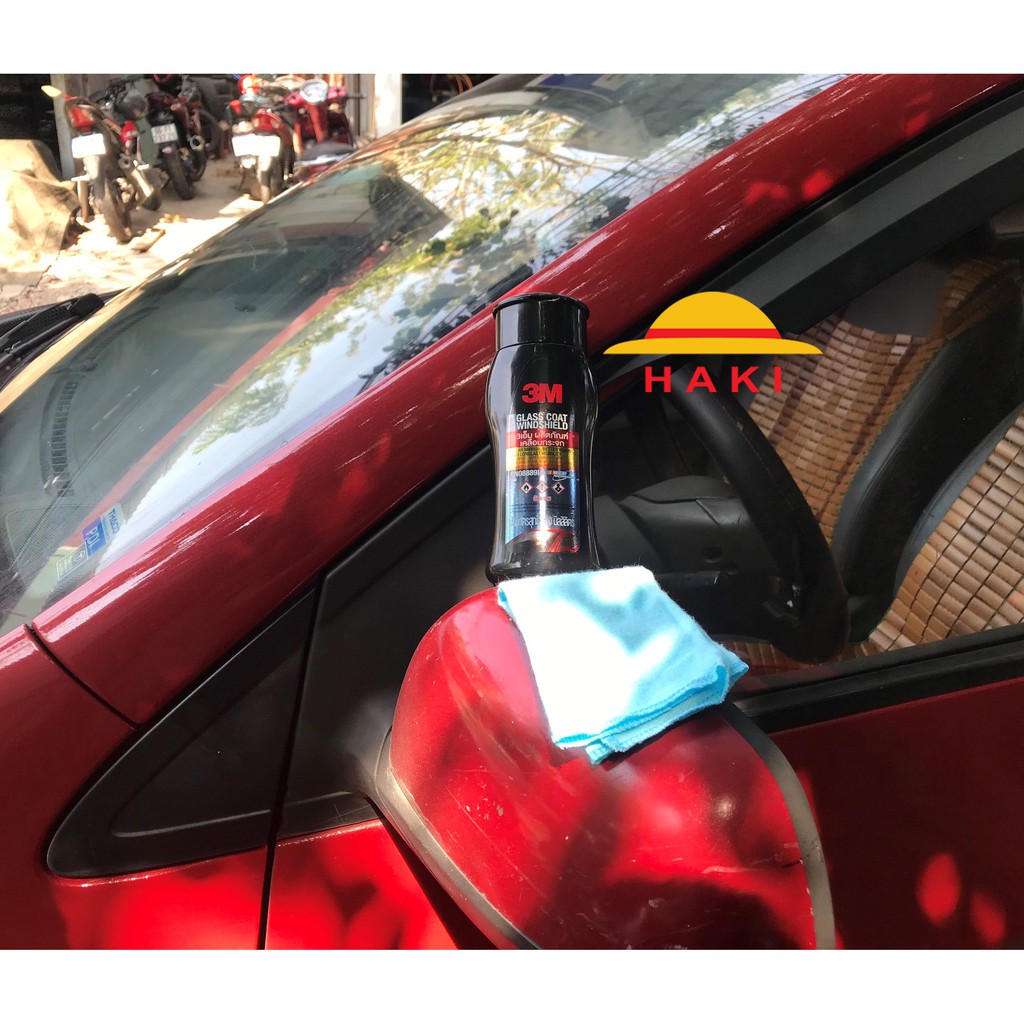 Dung dịch chống bám nước trên kính xe, chai chống bám nước kính ô tô, chống bám nước gương hậu 3M 08889LT