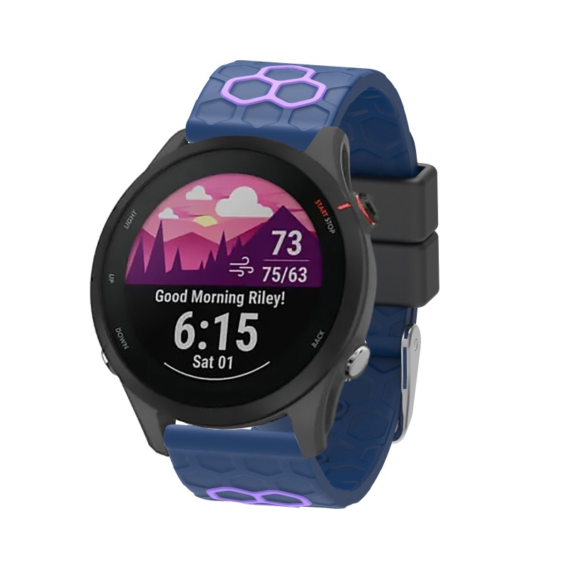 Dây Đeo Silicon Chống Mồ Hôi Thời Trang Cho Forerunner255