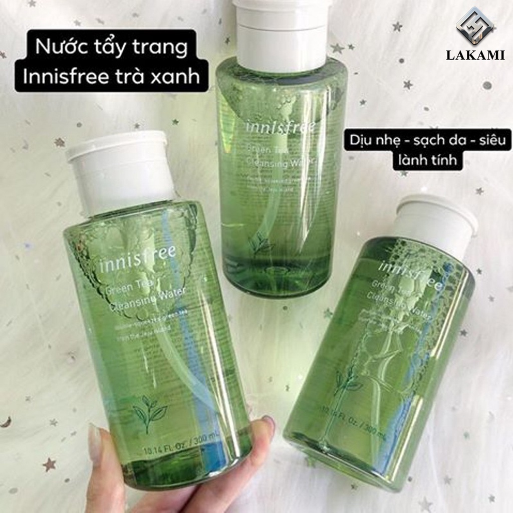 Nước tẩy trang Trà Xanh Innisfree Green Tea Cleansing Water 300ml - Hamico