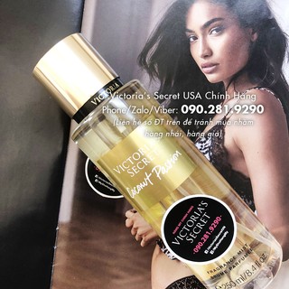 [250ml] Xịt toàn thân Coconut Passion Mist, hương Đảo Dừa, Bãi cát ấm áp, cho Ngày đi biển - Victoria's Secret