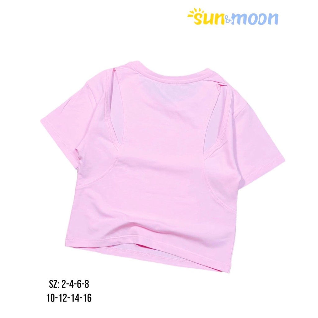 Áo Thun Bé gái Form Lửng Hở Lưng In Thỏ, Hàng Việt nam Chất lượng cao-Trang 25 Kids - K185