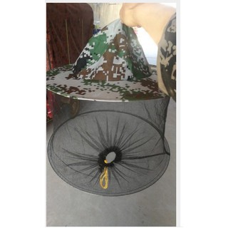 Mũ lưới bắt ong, câu cá