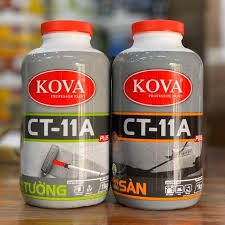 Chống thấm TƯỜNG cao cấp KOVA CT11A Plus - Lon 1kg và 4kg