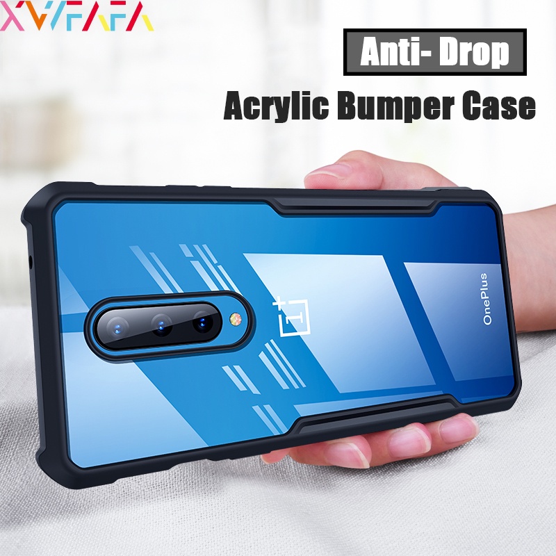 Ốp điện thoại acrylic trong suốt chống va đập dành cho OnePlus 8 7 7T Pro OnePlus 8T 6 6T