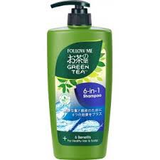 Dầu gội đầu Follow Me trà xanh 650ml-Malaysia (Đủ loại)