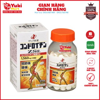 Viên uống hỗ trợ xương khớp Chondroitin ZS nhện Nhật bản 270 viên