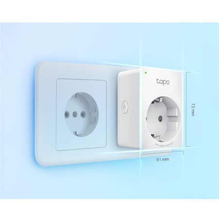 Ổ Cắm Thông Minh Mini Tp Link Tapo P100 Kết Nối Wifi