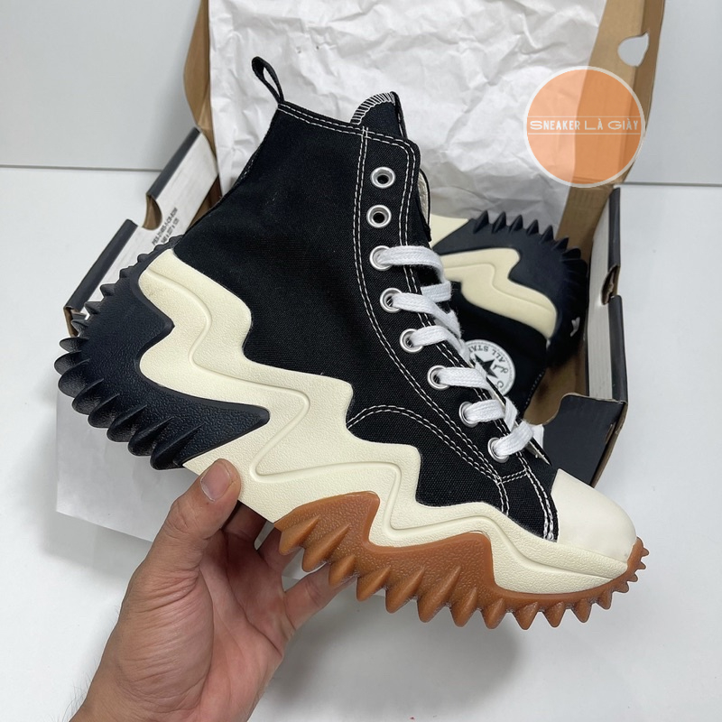 Giày sneaker Converse Run Star Motion tôn dáng tăng chiều cao đế răng cưa - Fullbox kèm quà tặng