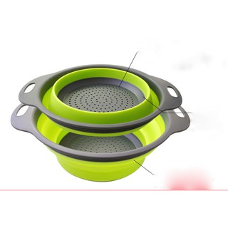 Bộ 2 Rổ Xếp Gọn Cao Cấp