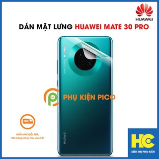 Dán lưng Mate 30 Pro dẻo trong suốt - Dán mặt lưng Huawei Mate 30 Pro cao cấp PPF dẻo trong suốt