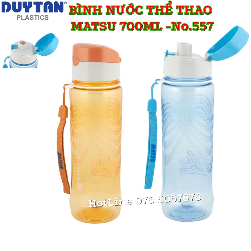 Bình nước thể thao Matsu nhựa duy tân 700ml -No.557