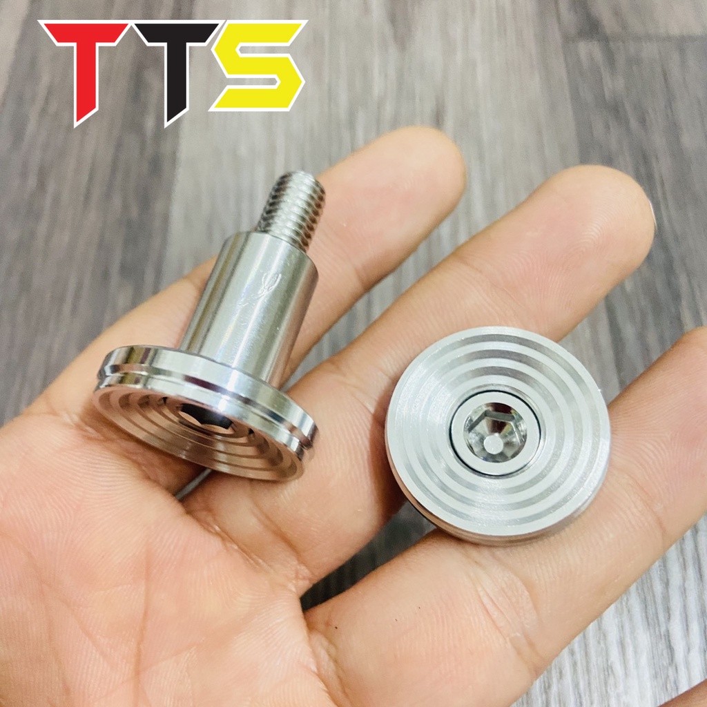 ( EXCITER 135 ) Khâu treo pô inox 304 nguyên khối CNC sử dụng cho các dòng EX 2010, EX 135