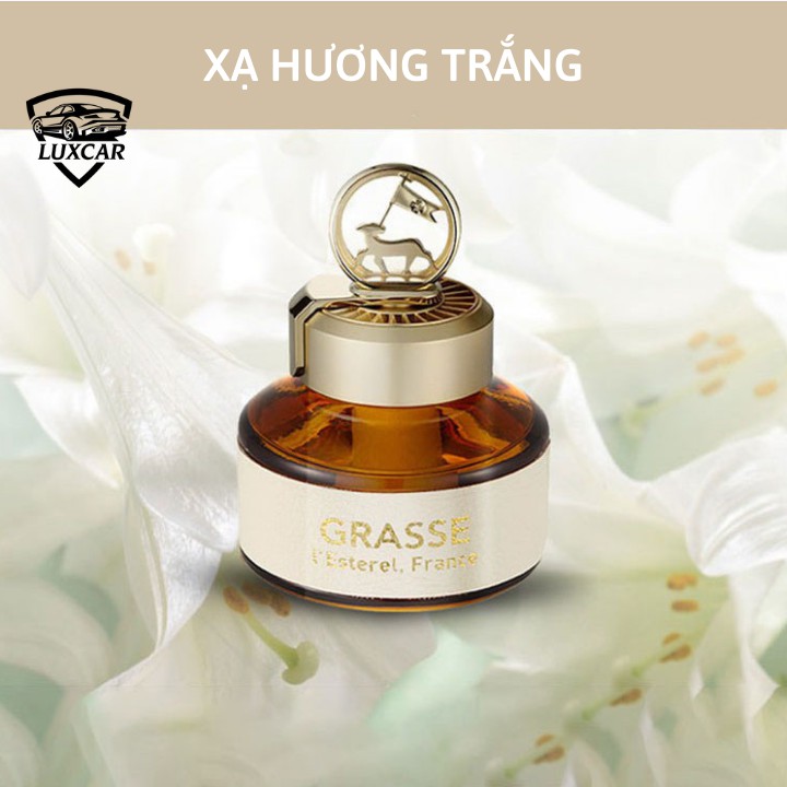 Nước Hoa Ô TÔ Grasse 100% Tinh Dầu Tự Nhiên được nhập khẩu từ Hàn Quốc, mang tới hương thơm dịu nhẹ