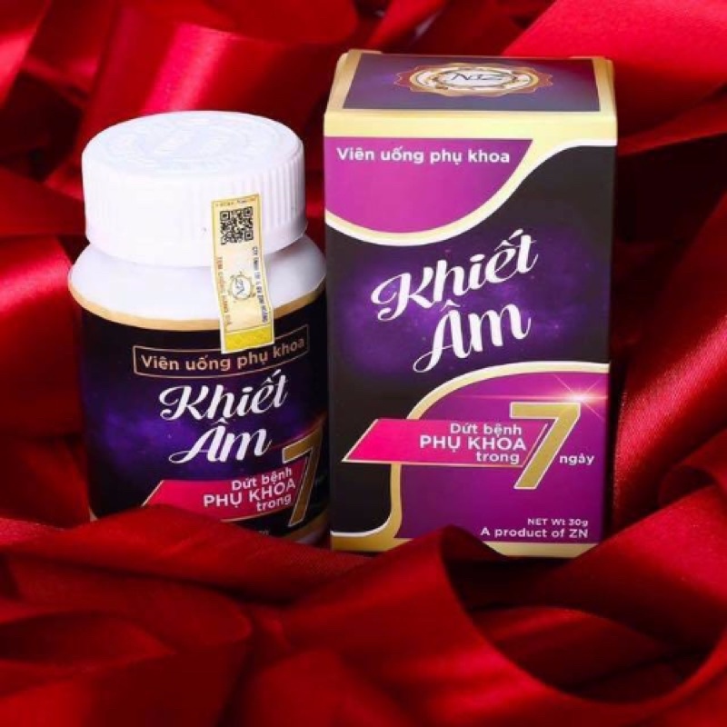 Viên uống phụ khoa Khiết Âm  - Khiết âm