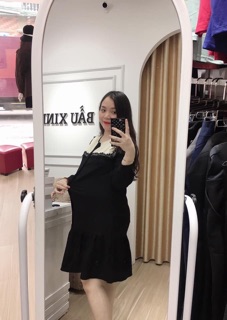 Váy bầu dáng xuông