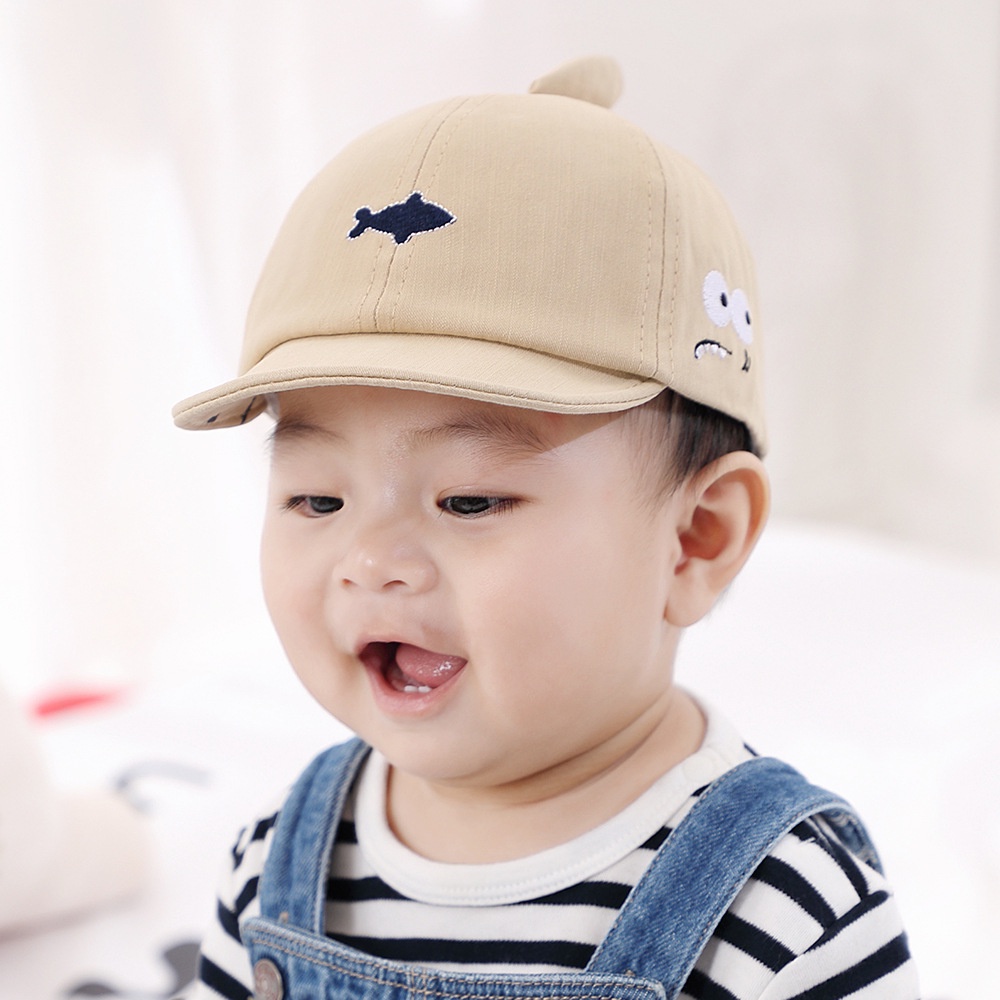 Mũ lưỡi trai cho bé phong cách hàn quốc dễ thương cho bé 3 -12 tháng