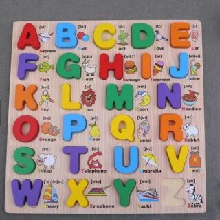 Combo bảng chữ cái và số có hình ảnh minh hoạ