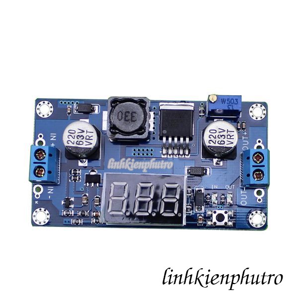 Mạch tăng áp XL6009 hiển thị led
