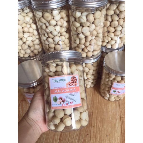 Macca sấy ăn liền (nhân đã tách vỏ) 500gr