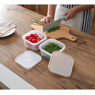 Hộp Nhựa Đựng Hành Tỏi Có Nắp Đậy Bảo Quản Tủ Lạnh