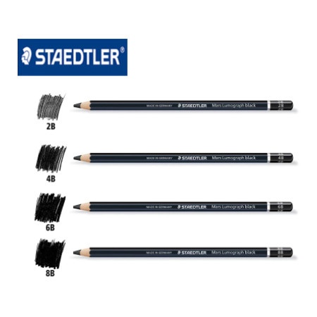 Chì Than Staedtler Mars Lumograph Black Cao Cấp 100B