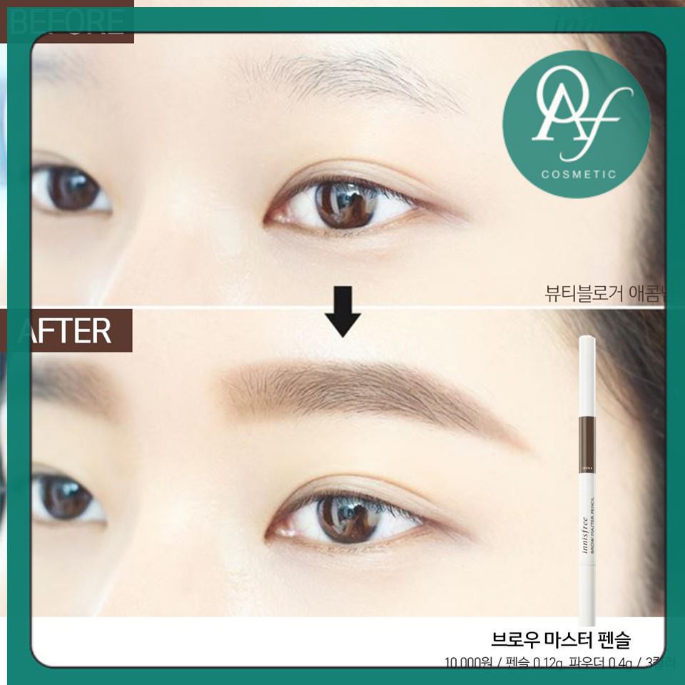 Chì mày hai đầu Innisfree Auto Eyebrow Pencil | BigBuy360 - bigbuy360.vn
