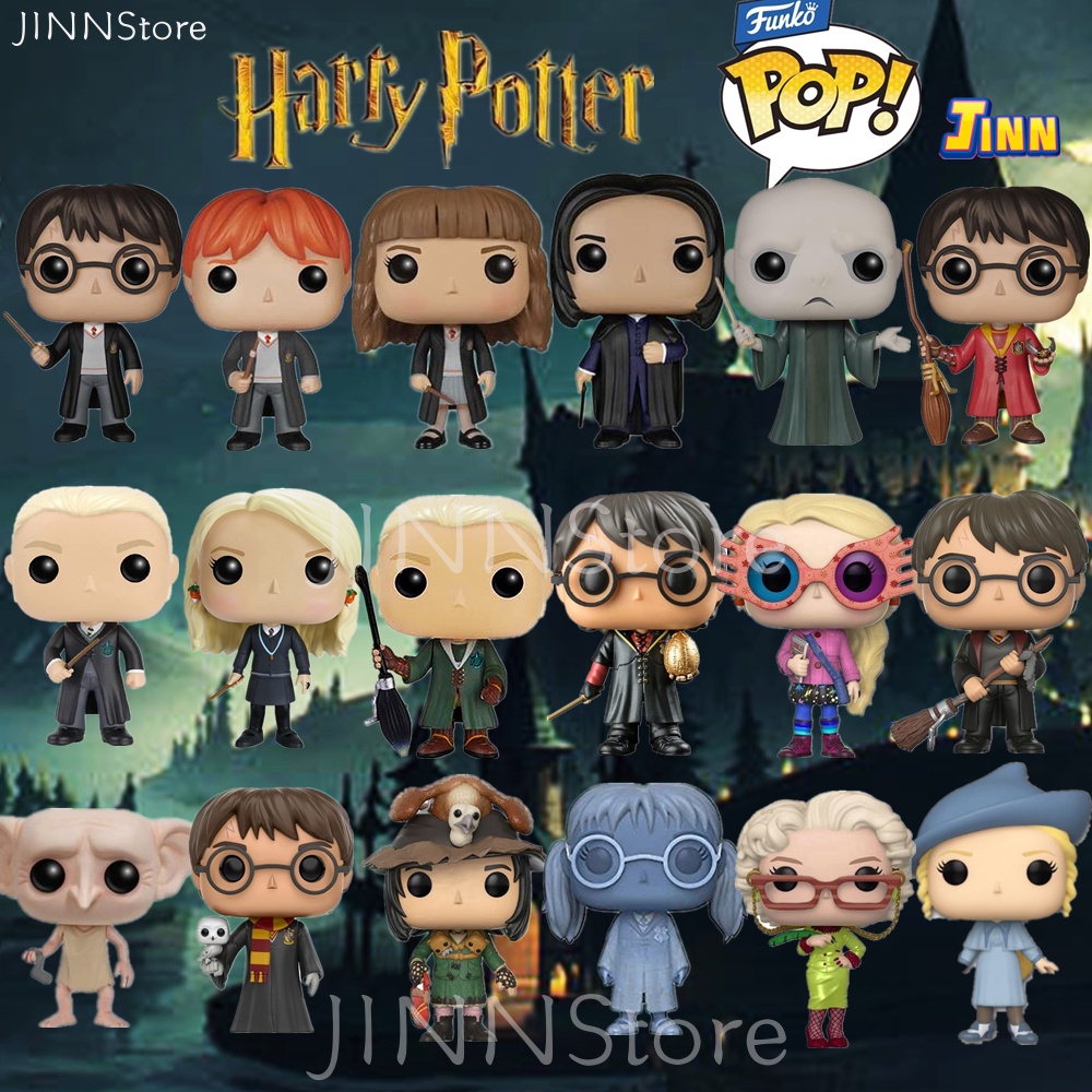 Đồ chơi mô hình nhân vật JINNStore Funko Pop Harry Potter Ron Luna Hermione Rita Skeeter Patronus bằng vinyl Đồ chơi
