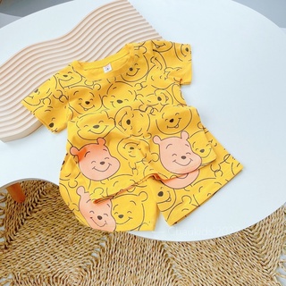 Bộ gấu pooh cặp vàng
