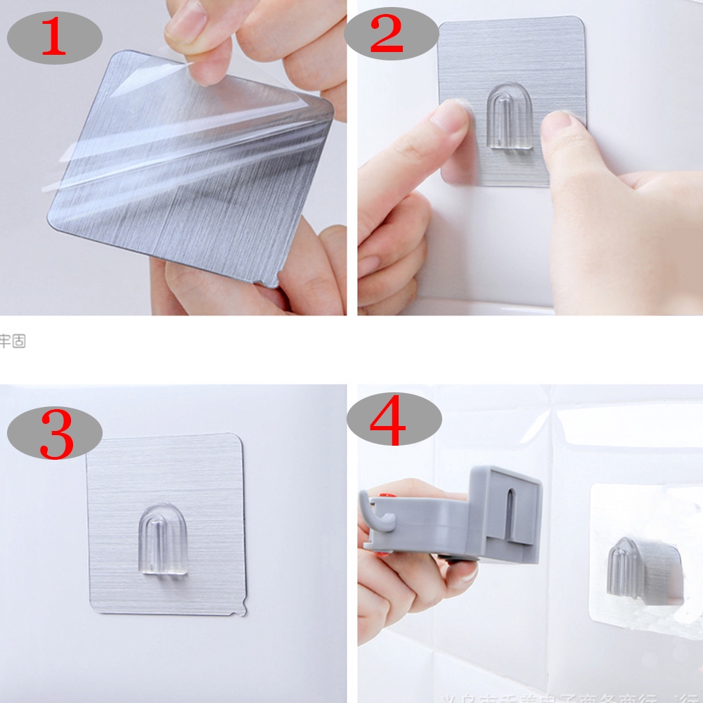 Móc treo cây lau nhà gắn tường tiện dụng