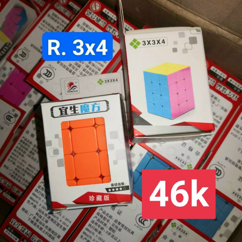 Đồ chơi Rubik biến thể 3x3x4 cực đẹp
