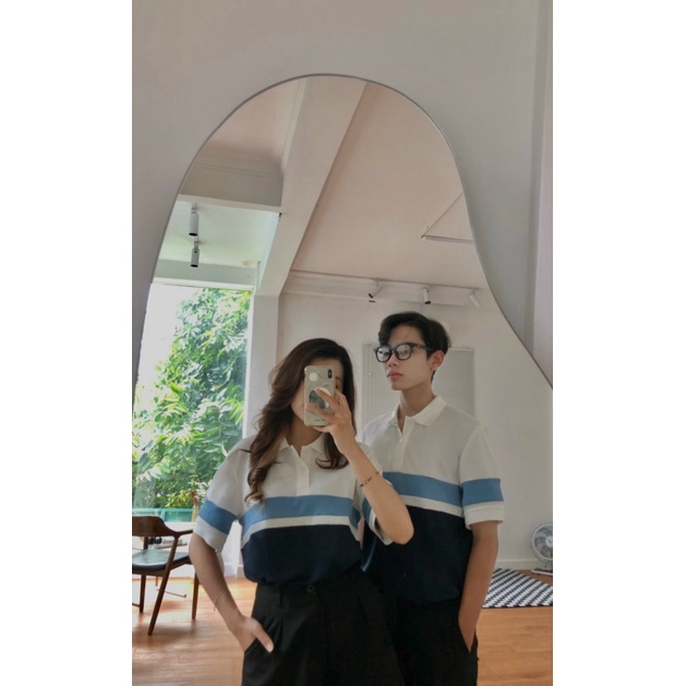 Áo Thun Nữ Cổ Bẻ Chất Cotton Mặc Mát Chuẩn Size Chuẩn Dáng Hot Trend [NEW UNISEX]