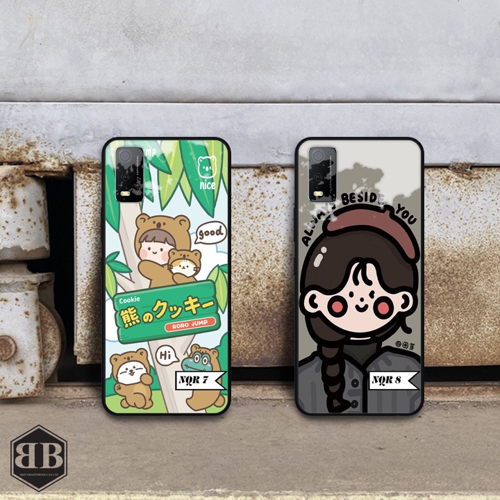 Ốp lưng kính cường lực Vivo Y3S hình in siêu đẹp