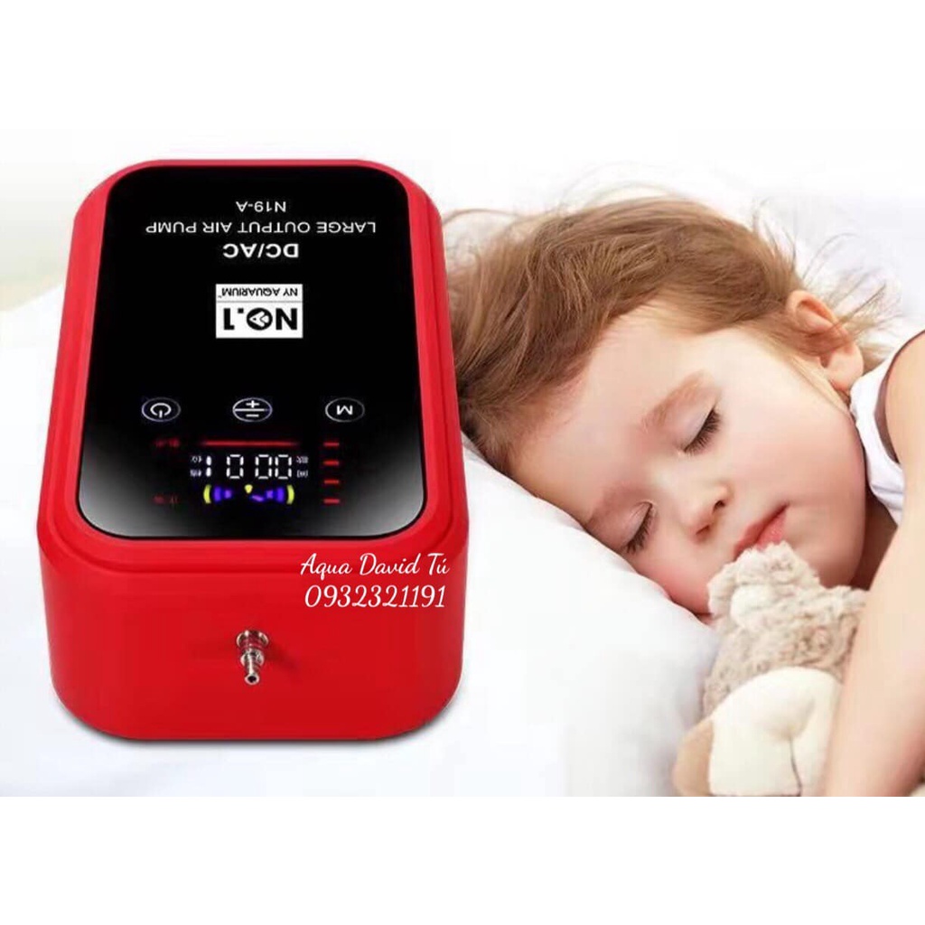 Máy Sủi Oxy Acquy NO.1 N19A Cho Bể Cá Cảnh
